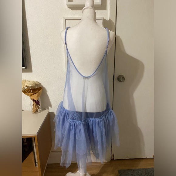 Free People Intimately Tulle Slip Dress - Picture 3 of 5